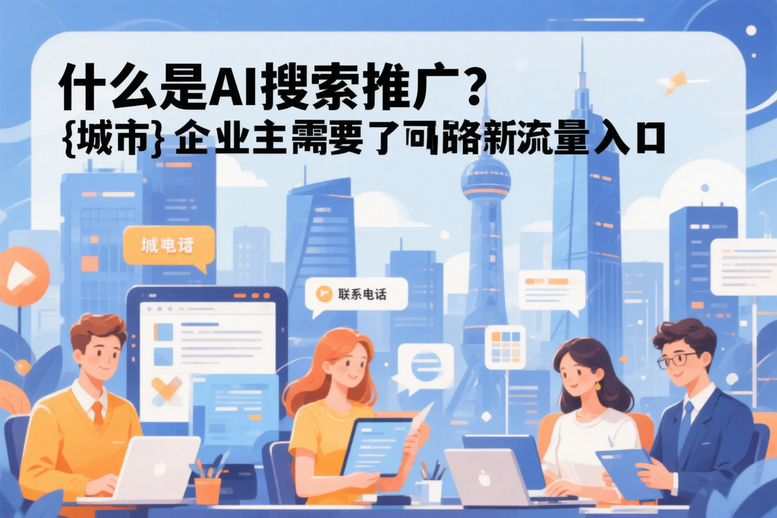 什么是AI搜索推广？大庆企业主需要了解的新流量入口