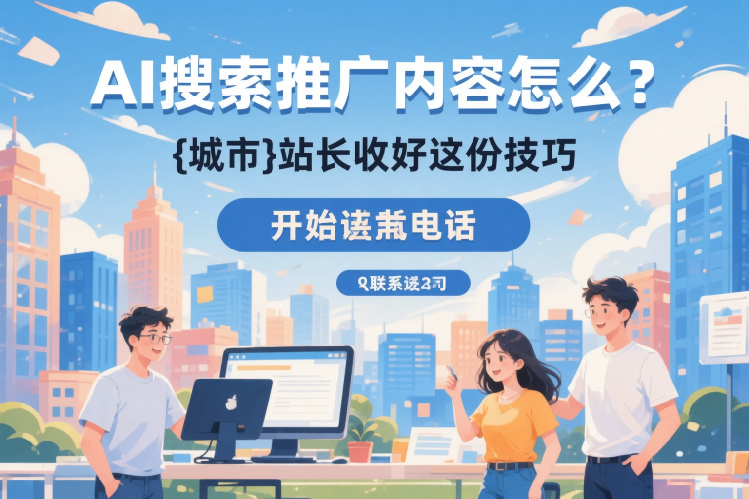 AI搜索推广内容怎么写？大庆站长收好这份技巧