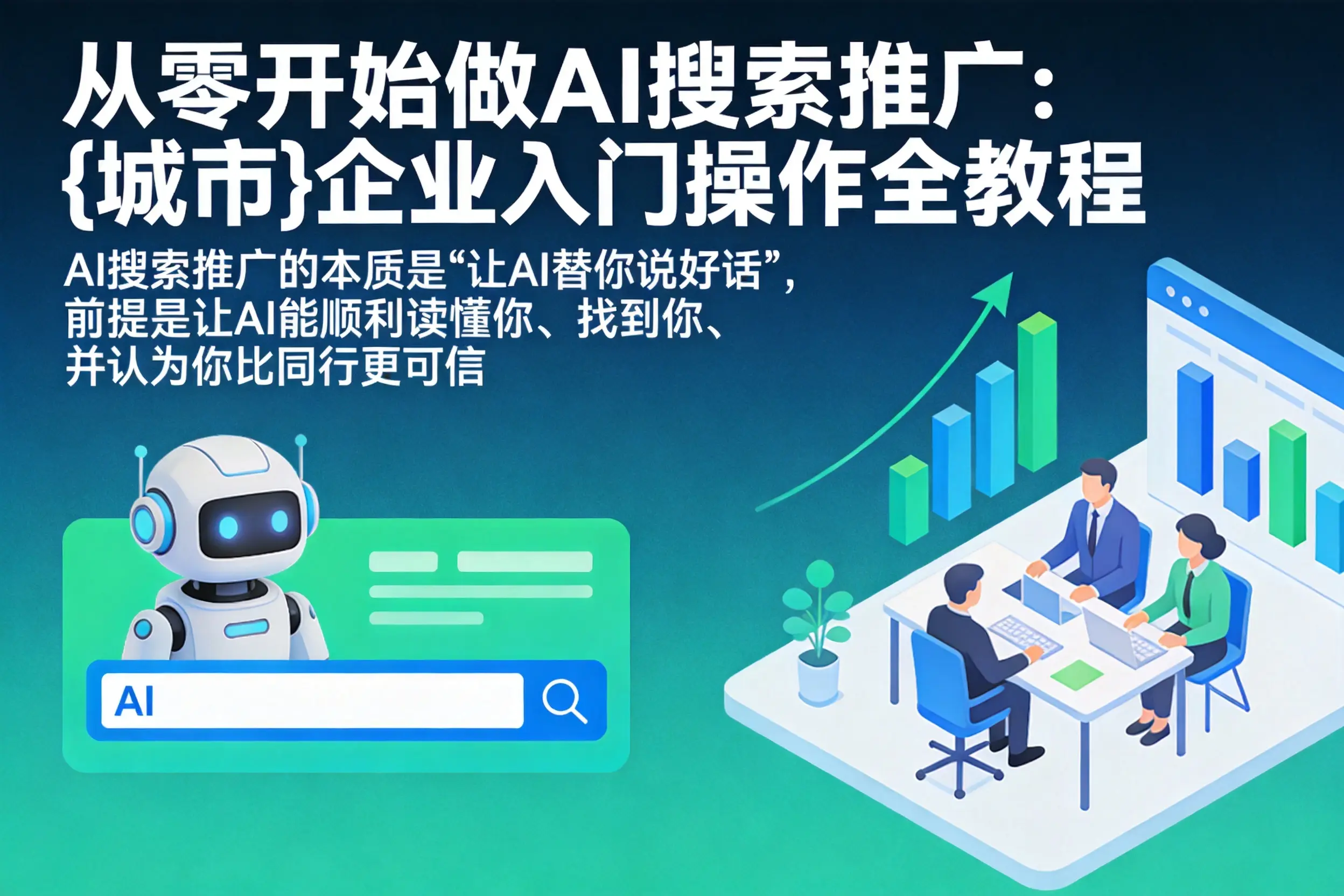 从零开始做AI搜索推广:大庆企业入门操作全教程