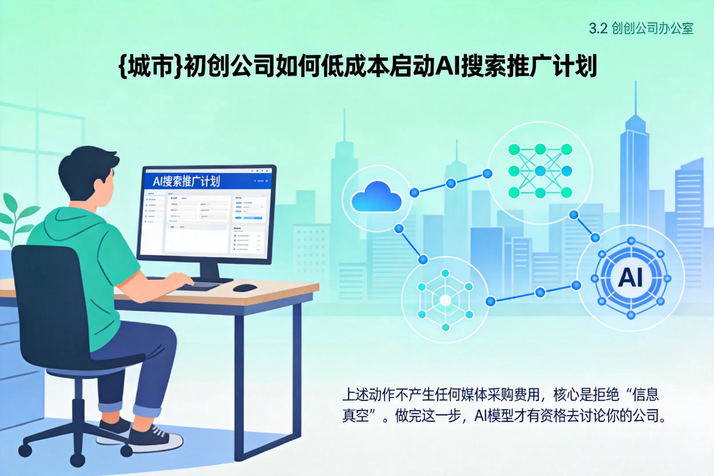 大庆初创公司如何低成本启动AI搜索推广计划